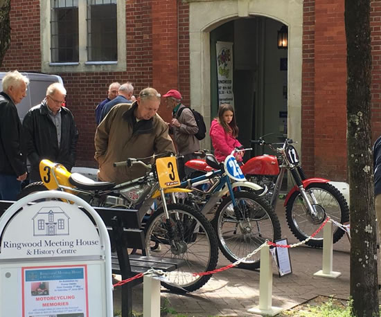 Ringwood Meeting House - Ringwood Motorcycle Club exhibition
